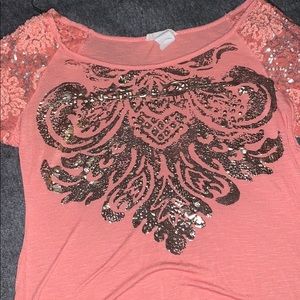 Angelas and diamond shirt